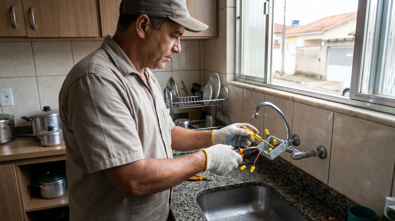 Adequação de Ponto Elétrico em Indaiatuba‑SP