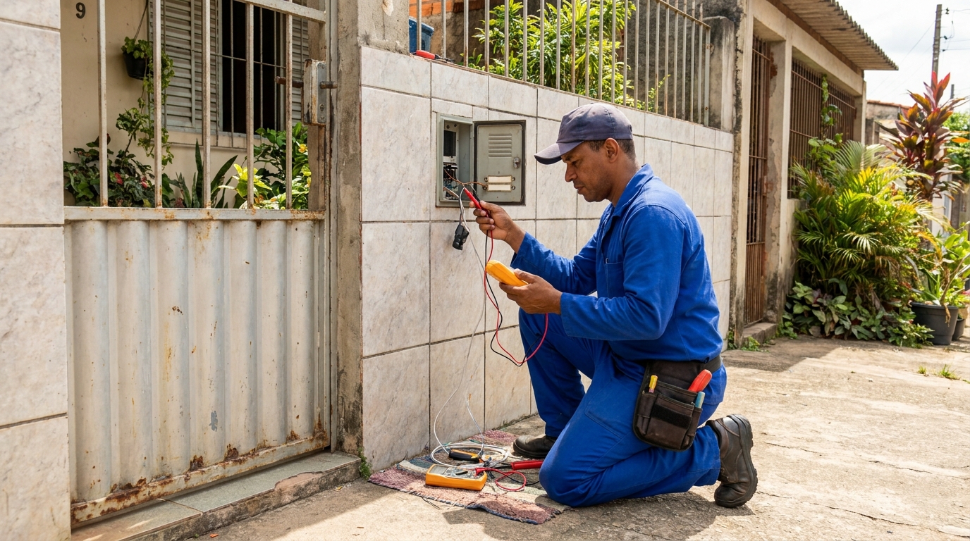 Manutenção de Sistema no Jardim Itamaracá, Indaiatuba‑SP